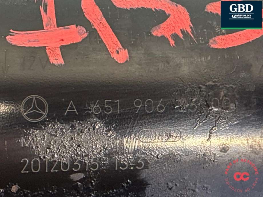 Starter diesel til Mercedes E-Klasse 2009-2013 (Fase 1) (W212) (W212) (A 651 906 43 00|A 651 906 23 00|)