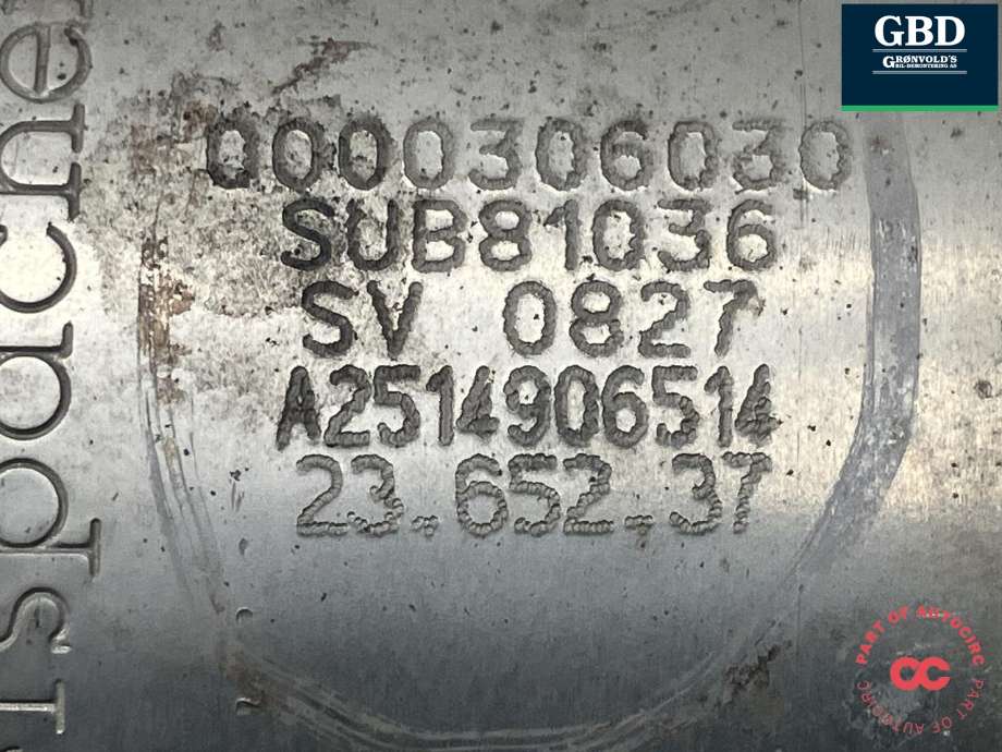Katalysator til Mercedes R-Klasse 2006-2013 (W251) (W251) (EBERSPACHER||A 251 490 65 14|0000306030)