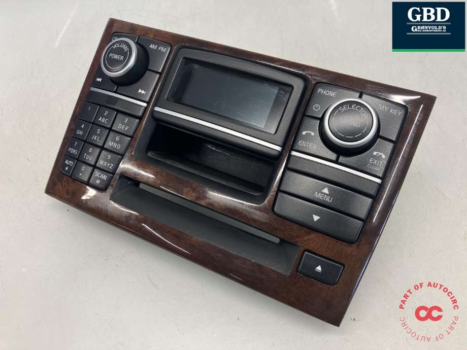 Bilstereo betjeningspanel til Volvo XC90, 2002-2006 (Type I, Fase 1)  (31300029)
