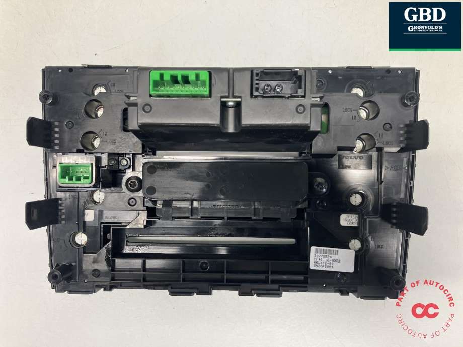 Bilstereo betjeningspanel til Volvo XC90 2002-2006 (Type I, Fase 1)  (31300029|30775524|30752420)