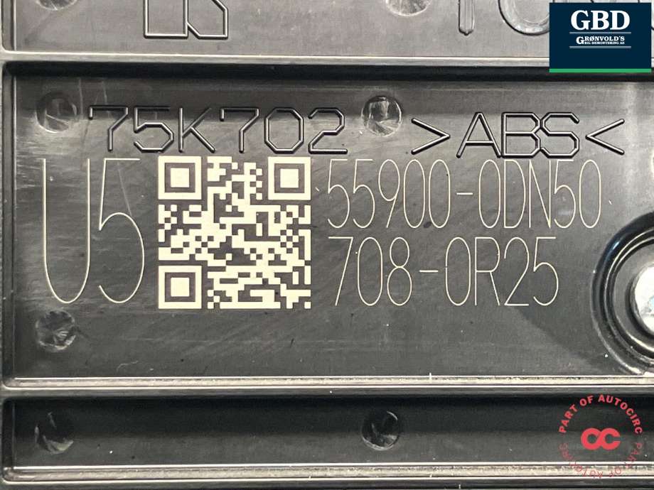 Varmeapparat betjening til Toyota Yaris 2020-->> (Type IV) (|55900-0DN50|708-0R25)