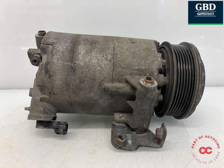 Aircondition kompressor til Ford Fiesta 2013-2017 (Type VI, Fase 2)  (FOMOCO|2021124|C1B1-19D629-A2H|C1B1-19D629-AE)