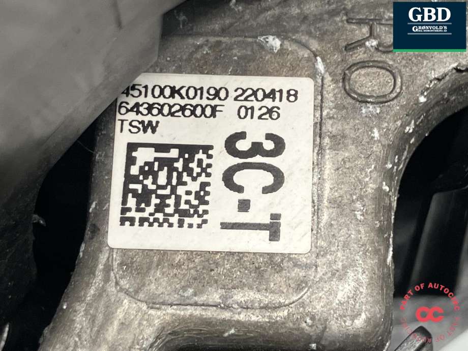 Ratt til Toyota Yaris 2020-->> (Type IV) (|45100-K0190|643602600F)