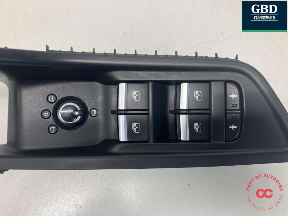 Bryter ruteheis førerdørspanel til Audi A4, Allroad 2016-->> (Type II) (B9) (B9) (|4M0 959 565 H)
