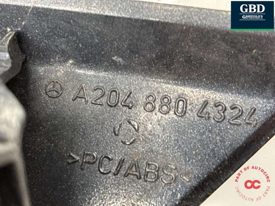 Lyktespylerdyse til Mercedes C-Klasse 2011-2014 (Fase 2) (W204) (W204) (A 204 860 28 47|A204 880 4324|)