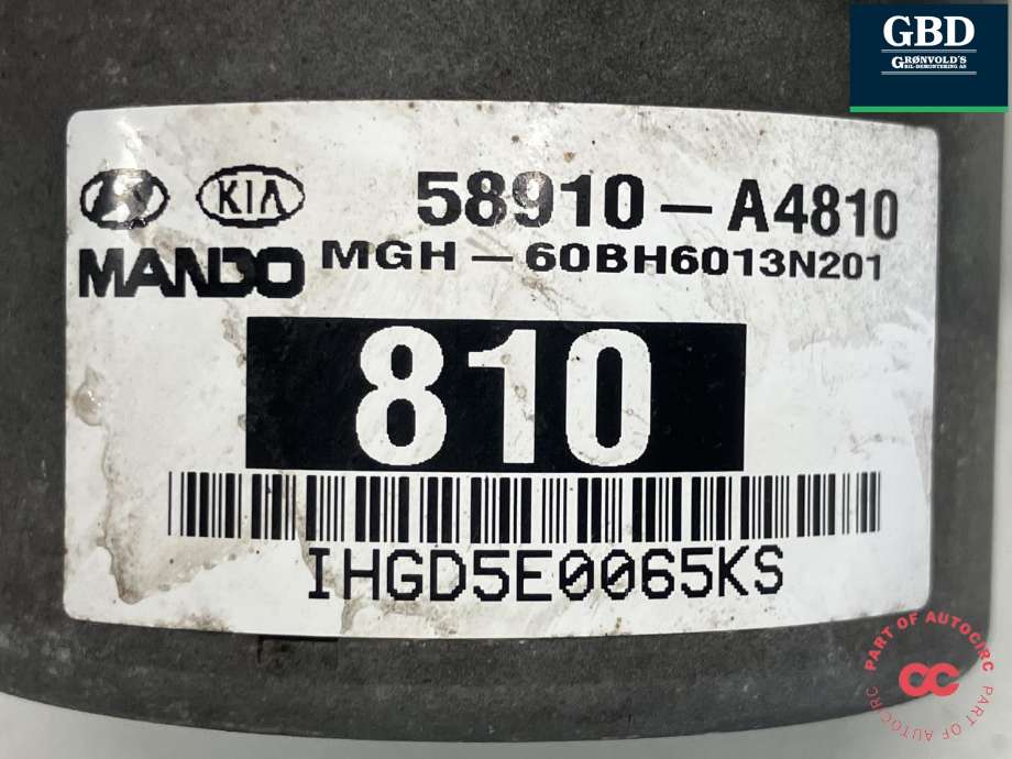 ABS sentral til Kia Carens 2013-2018 Type III  (MANDO||58910-A4810)