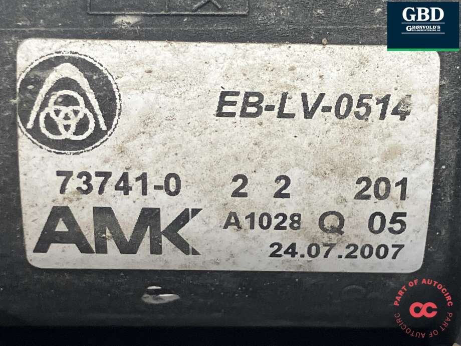 Kompressor nivå/luft til BMW X5 2007-2013 (E70) (E70) (AMK|37 20 6 859 714|37 22 6 775 479|EB-LV-0514)