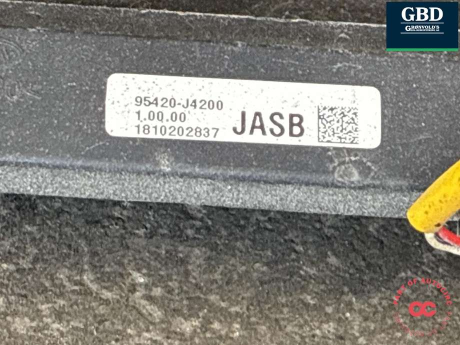 Støtfangerforsterkning bak til Hyundai Kona 2017-2021 (Type I, Fase 1)  (86631J 9100|95420-J4200|)