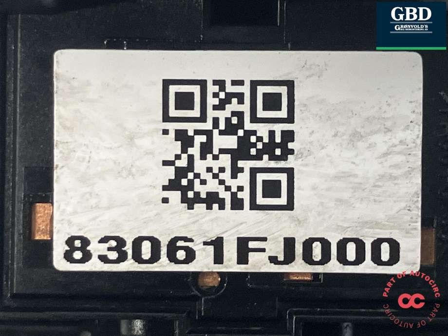 Bryter ruteheis førerdørspanel til Subaru Forester 2013-2019 (Type IV) (|83061FJ000|83071SG040)