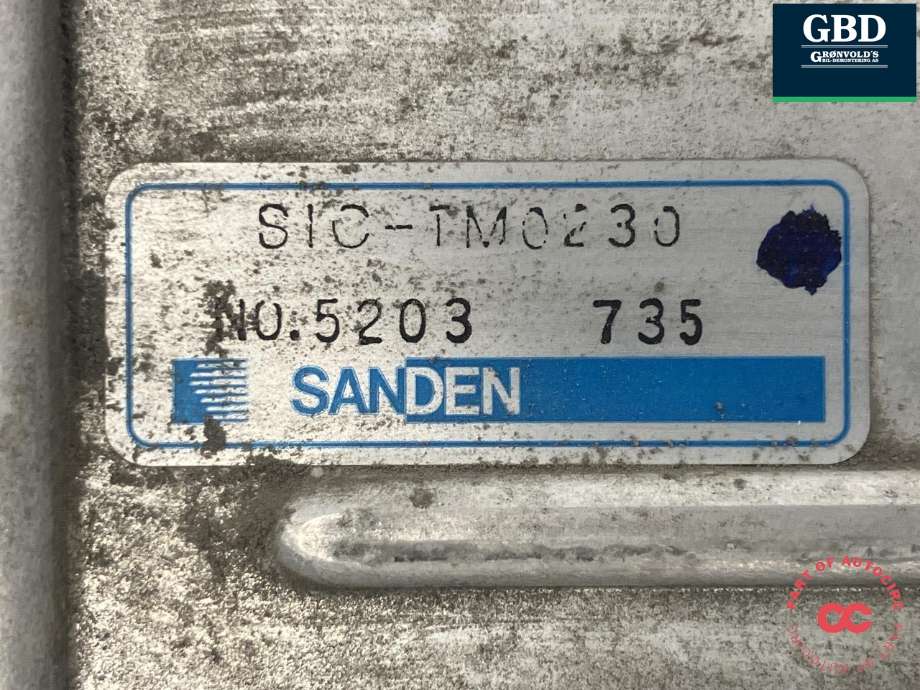 Intercooler til Subaru Forester 2013-2019 (Type IV) (SANDEN|21821AA090|SIC-TM0230|)