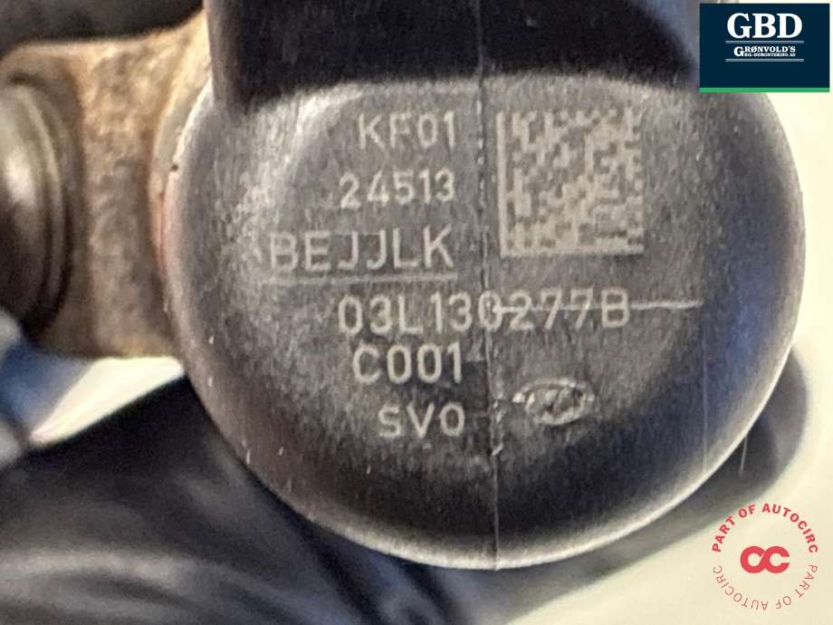 Dyse innsprøyting diesel til VW Golf VI 2008-2012 (03L 130 277 S|03L 130 277 SX|)
