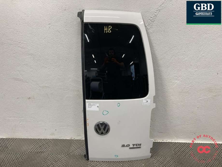 Dør høyre bak varebil til VW Caddy, 2010-2015 (Type III, Fase 2) (2K0 827 092 G)