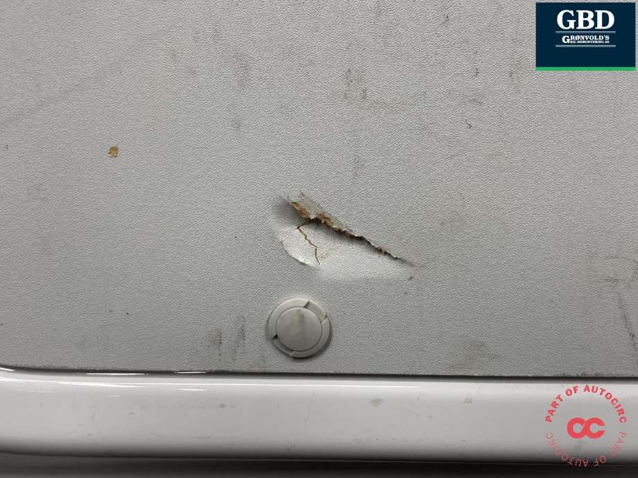 Dør høyre bak varebil til VW Caddy 2010-2015 (Type III, Fase 2)  (2K0 827 092 G|)