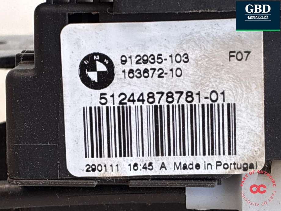 Baklukelås til BMW 5-Serie 2010-2017 (F10/F11) (F10/F11) (51 24 7 269 544|51 24 4 878 781|)