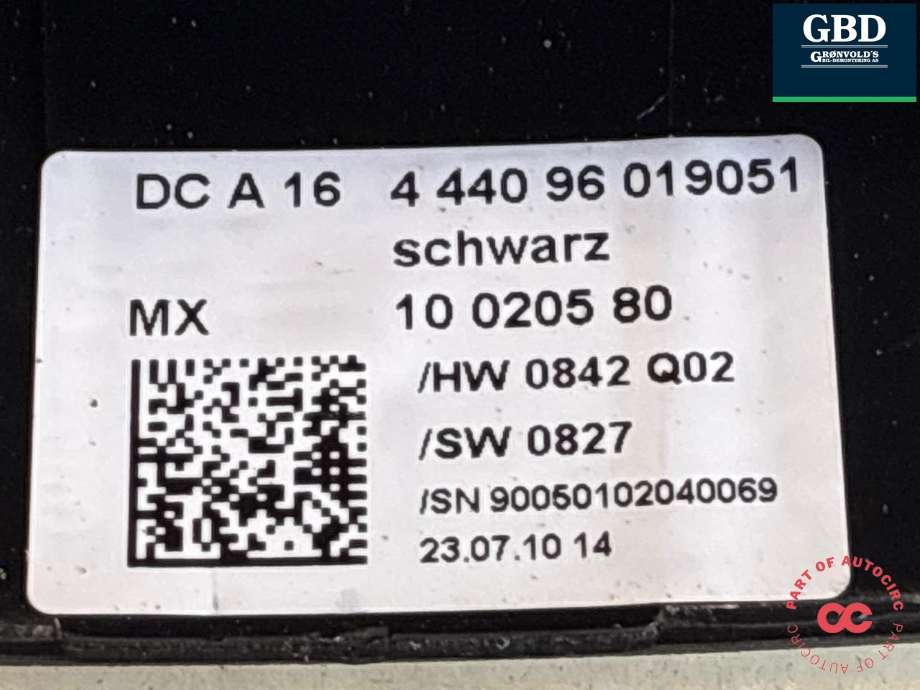 Bryter combi til Mercedes R-Klasse 2006-2013 (W251) (W251) (|4 440 96 019051)