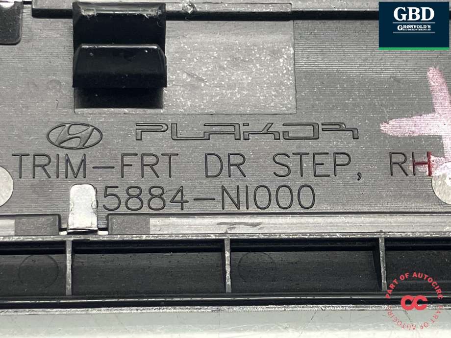 Lister til Hyundai Ioniq 5 2021-->>  (|85878-GI100| 85888-GI100|85874-NI000| 85884-NI000)
