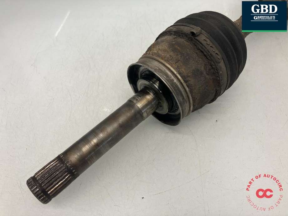 Drivaksel venstre foran, diesel/manuell til Nissan King Cab 2002-2011 (Fase 2) (D22/NP300) (D22/NP300) (391002S660|)