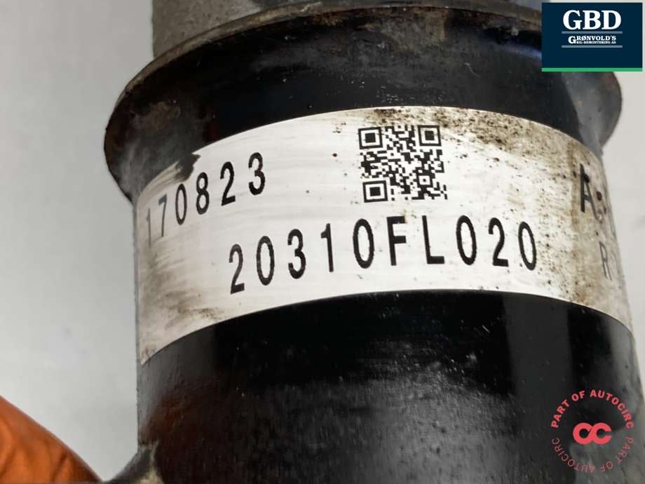 Fjærbein høyre foran til Subaru Impreza 2018-->> (Type V)  (20310FL020|)