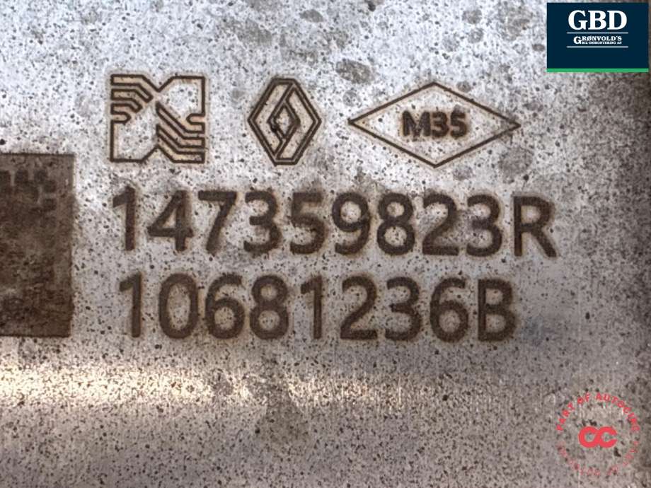 EGR-kjøler til Mercedes Citan 2012-2021 (W415) (W415) (147359823R|10681236B)