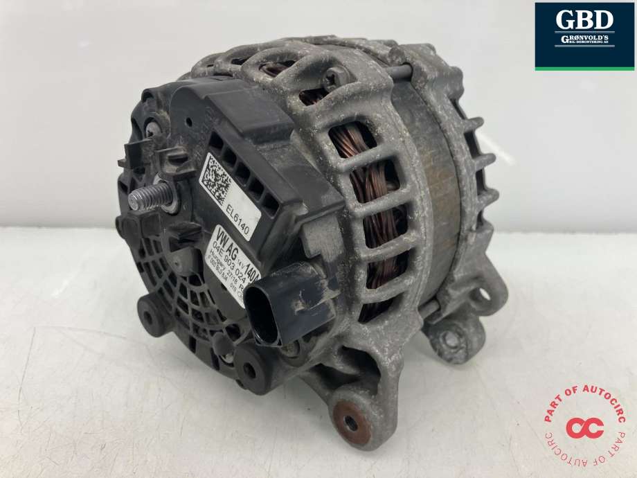 Dynamo til VW T-Roc 2017-->>  (04E 903 015 P|04E 903 024 S|F 000 BL0 8J4)