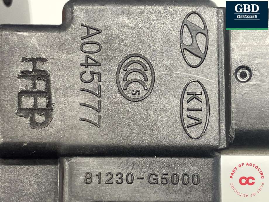 Baklukelås til Kia Niro 2016-2021  (|81230-G5000|A045777)