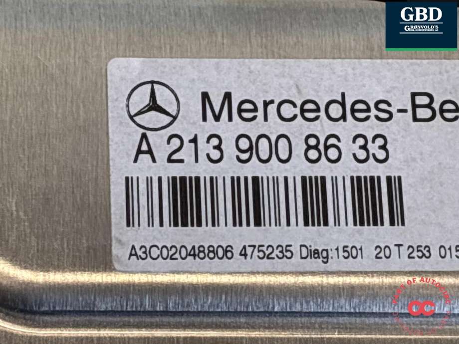 Instrumentpanel til Mercedes E-Klasse 2016-2023 (W213) (W213) (A 213 900 64 35|A 213 900 86 33|)