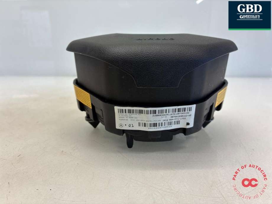 Airbag rattpute til Mercedes E-Klasse 2009-2013 (Fase 1) (W212) (W212) (A 000 860 51 03  9116|307801598162-AB|)