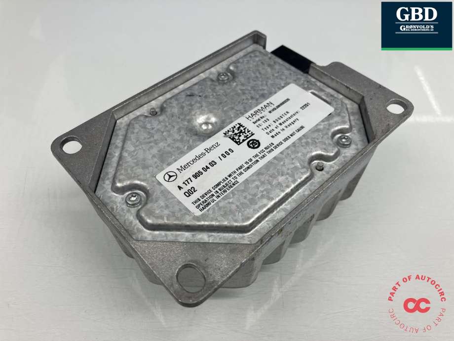 Bilstereo forsterker til Mercedes EQC 2019-->> (HARMAN|A 177 905 04 03|)