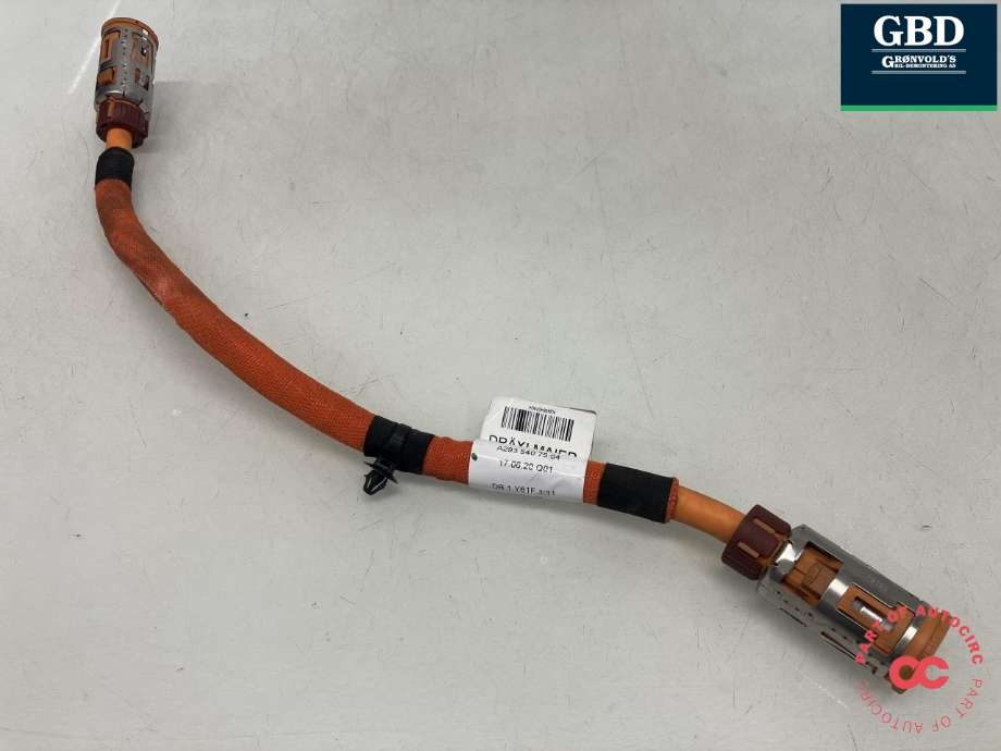 Kabel høy volt (HV) elbil til Mercedes EQC 2019-->> (A 293 540 75 04|)