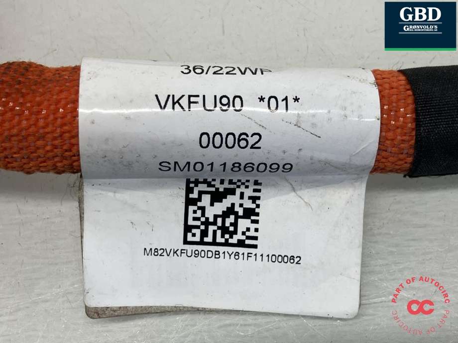 Kabel høy volt (HV) elbil til Mercedes EQC 2019-->> (A 293 540 75 04|)