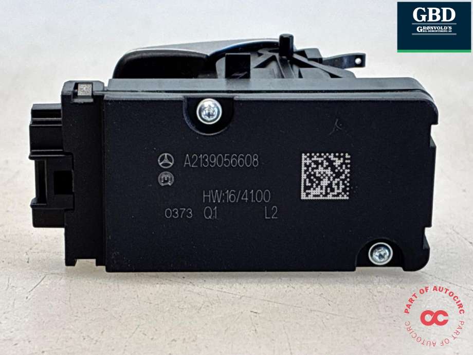 Bryter elektrisk håndbrekk/parkbrems til Mercedes E-Klasse 2016-2023 (W213) (W213) (A 213 905 66 08|)