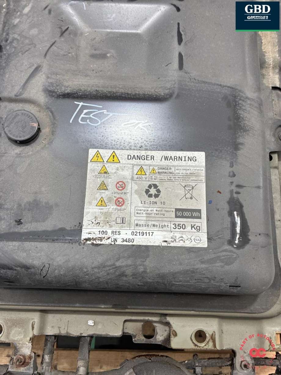 Batteripakke elbil til Citroën ë-C4 2020-->>  (16 895 691 80|16 984 166 80|16 984 164 80)