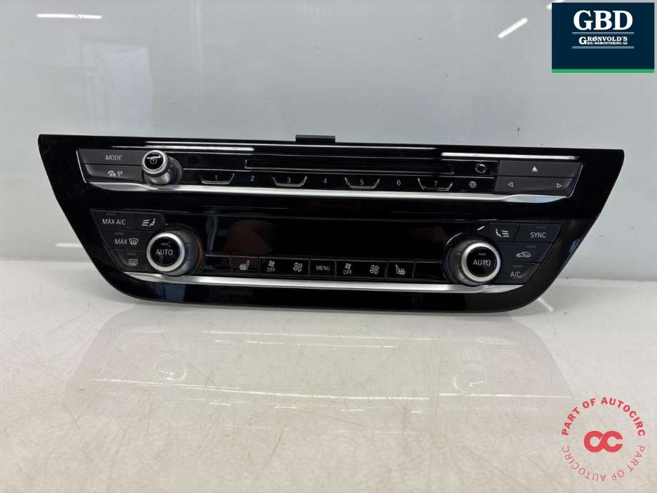Varmeapparat betjening til BMW 5-Serie, 2017-->> (G30/G31) (G30/G31)