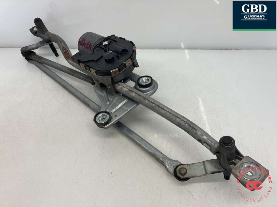 Viskermotor frontrute komplett m/overføring til Volvo V70 2007-2013 (Type III, Fase 1) (BOSCH||31333456|3 397 021 528| 1 397 220 668)