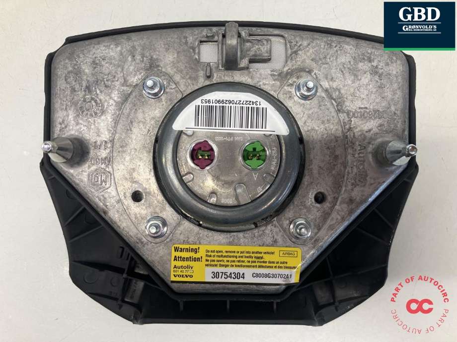 Airbag rattpute til Volvo XC90 2002-2006 (Type I, Fase 1) (AUTOLIV||30754304)