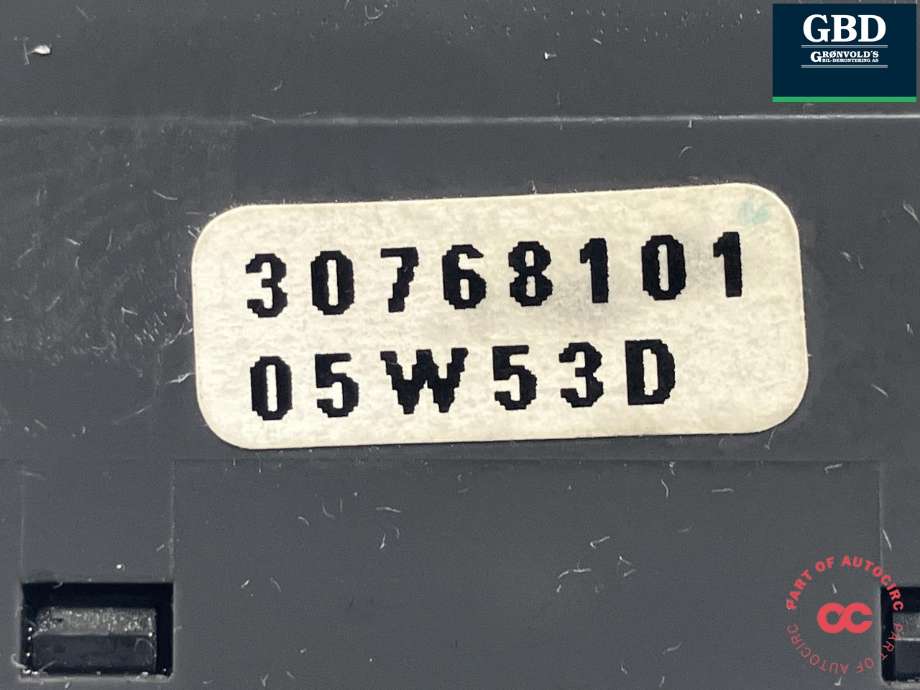 Bryter visker til Volvo XC90 2002-2006 (Type I, Fase 1) (|30768101)
