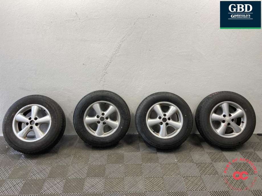 Hjulsett aluminium sommer til Toyota RAV4, 2000-2006 (Type II) (GOODRIDE|RADIAL SC 328. PROD 2024)
