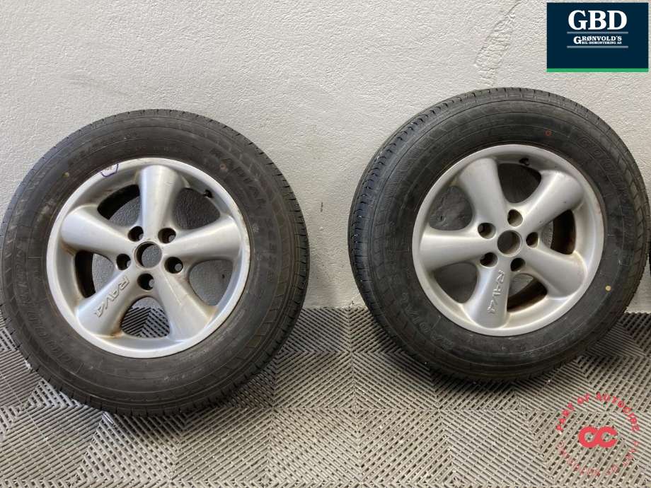 Hjulsett aluminium sommer til Toyota RAV4 2000-2006 (Type II) (GOODRIDE|RADIAL SC 328. PROD 2024|215/70R16C|7.0JX16H2 ET45)