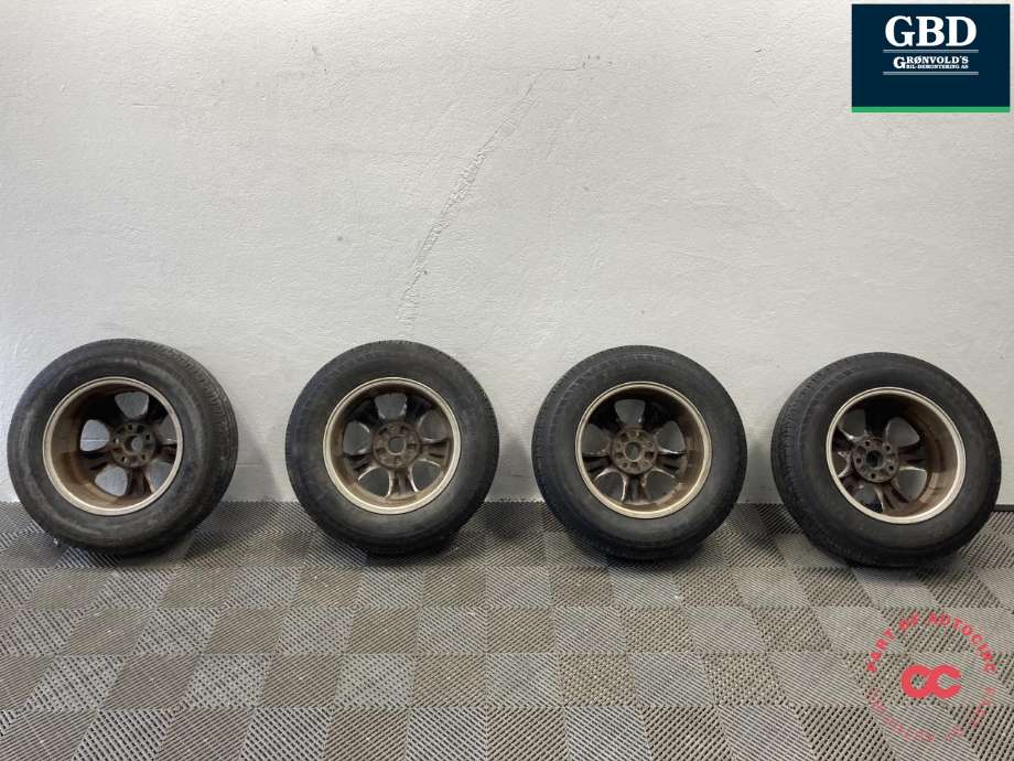 Hjulsett aluminium sommer til Toyota RAV4 2000-2006 (Type II) (GOODRIDE|RADIAL SC 328. PROD 2024|215/70R16C|7.0JX16H2 ET45)