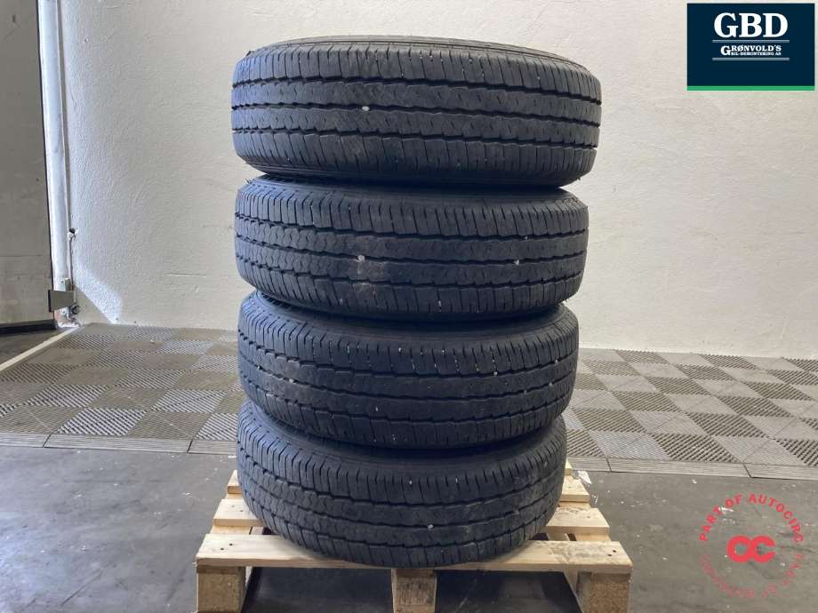 Hjulsett aluminium sommer til Toyota RAV4 2000-2006 (Type II) (GOODRIDE|RADIAL SC 328. PROD 2024|215/70R16C|7.0JX16H2 ET45)
