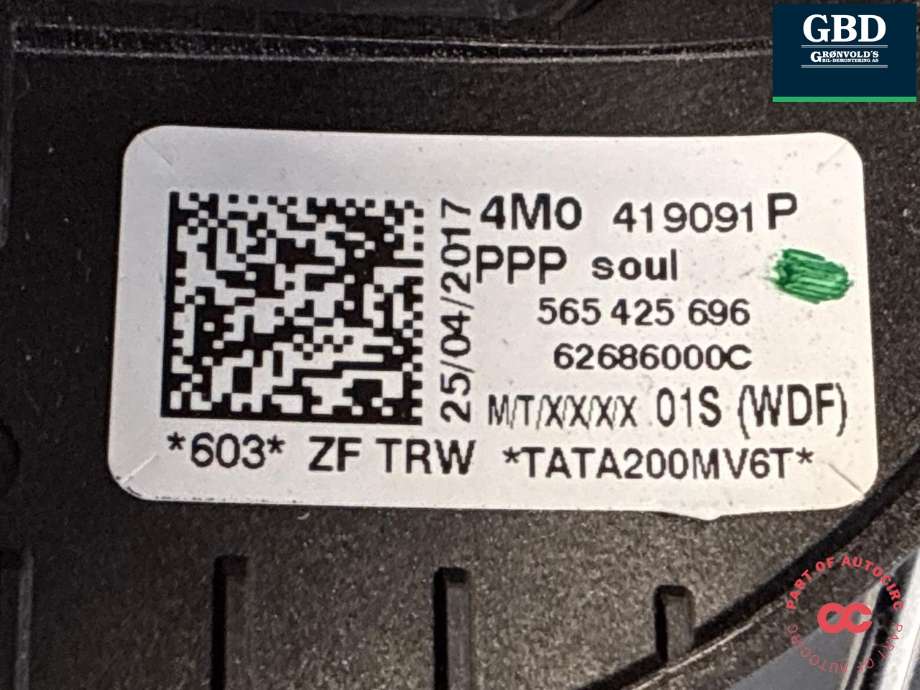 Ratt til Audi Q7 2015-->> (Type II)  (4M0 951 523 H  XHA|)