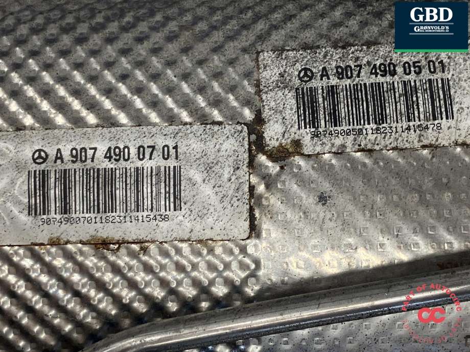 Katalysator til Mercedes Sprinter 2018-->> (907/910) (907/910) (A 654 140 68 04|A 907 490 07 01|A 907 490 05 01)