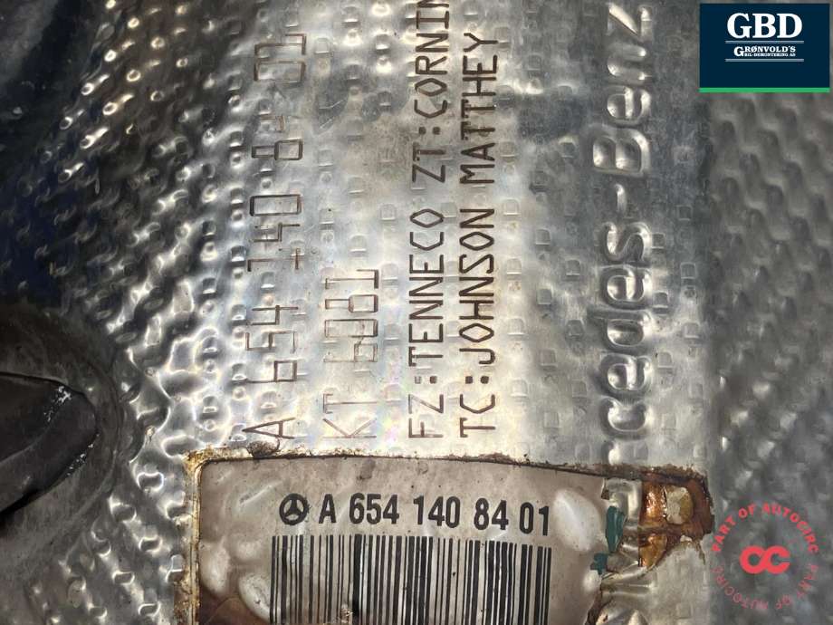 Katalysator til Mercedes Sprinter 2018-->> (907/910) (907/910) (A 654 140 68 04|A 907 490 07 01|A 907 490 05 01)
