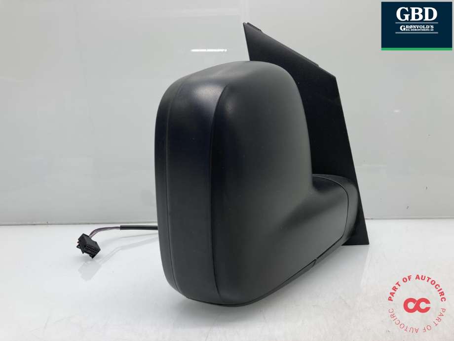 Speil høyre til VW Caddy 2010-2015 (Type III, Fase 2)  (2K5 857 508 AP 9B9|2K5 857 508 AE 9B9|)