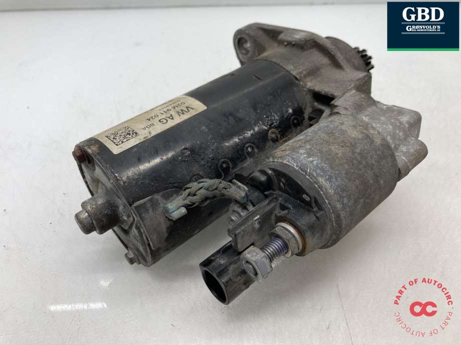 Starter diesel til VW Caddy 2010-2015 (Type III, Fase 2)  (|02M 911 024)