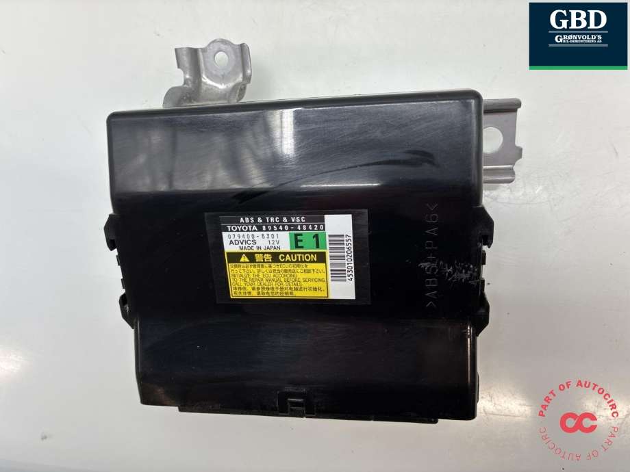 Styreenhet diverse til Lexus RX 2009-2015 (Type III) (AL10) (AL10) (|89540-48420|079400-5301)