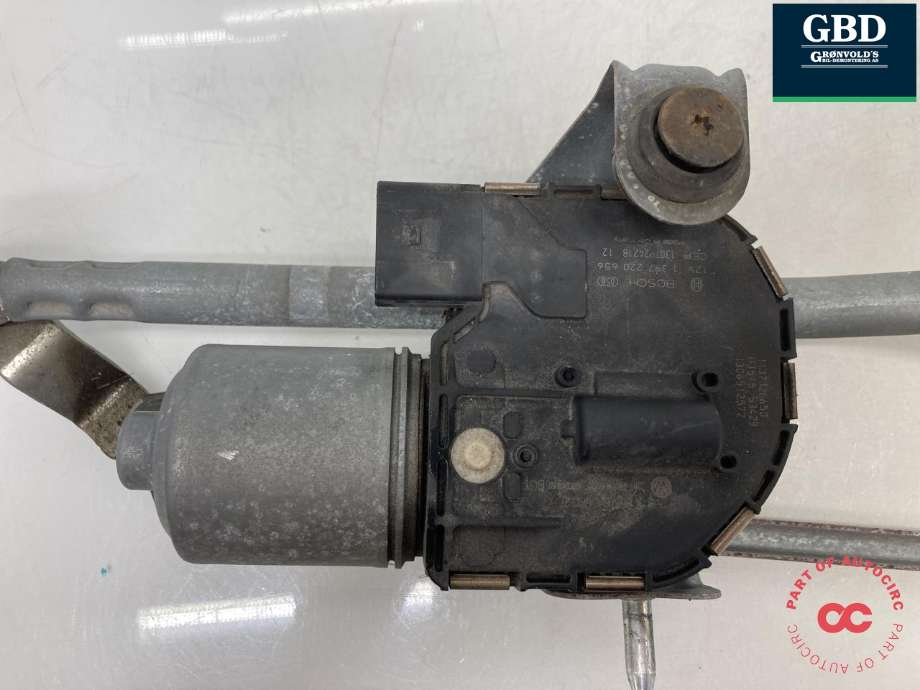 Viskermotor frontrute komplett m/overføring til VW Caddy 2010-2015 (Type III, Fase 2)  (2K1 955 023 J|1T1 955 023 A|1T1 955 023 A BVA)