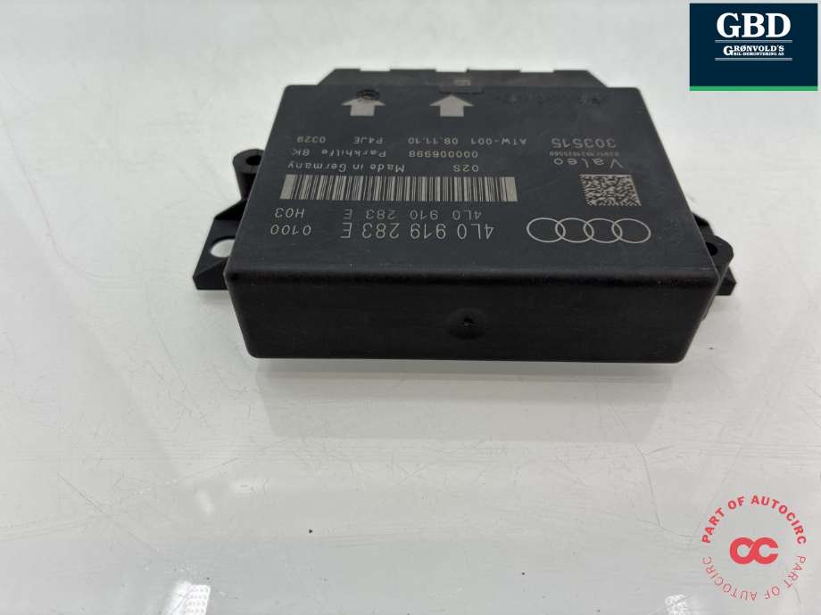 Styreenhet parkering til Audi Q7 2010-2015 (Type I, Fase 2)  (4L0 910 283 E|4L0 919 283 E|)