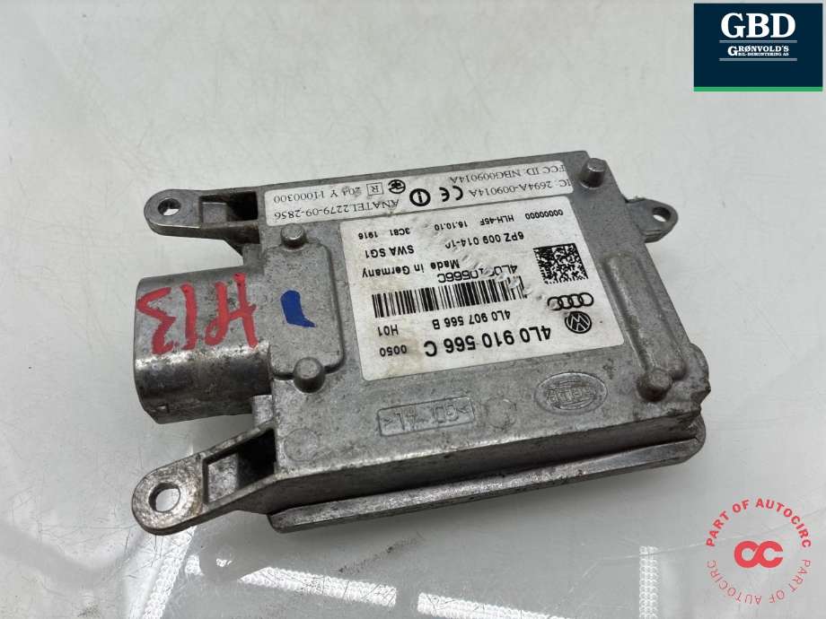 Sensor radar til Audi Q7 2010-2015 (Type I, Fase 2) (|4L0 910 566 C)