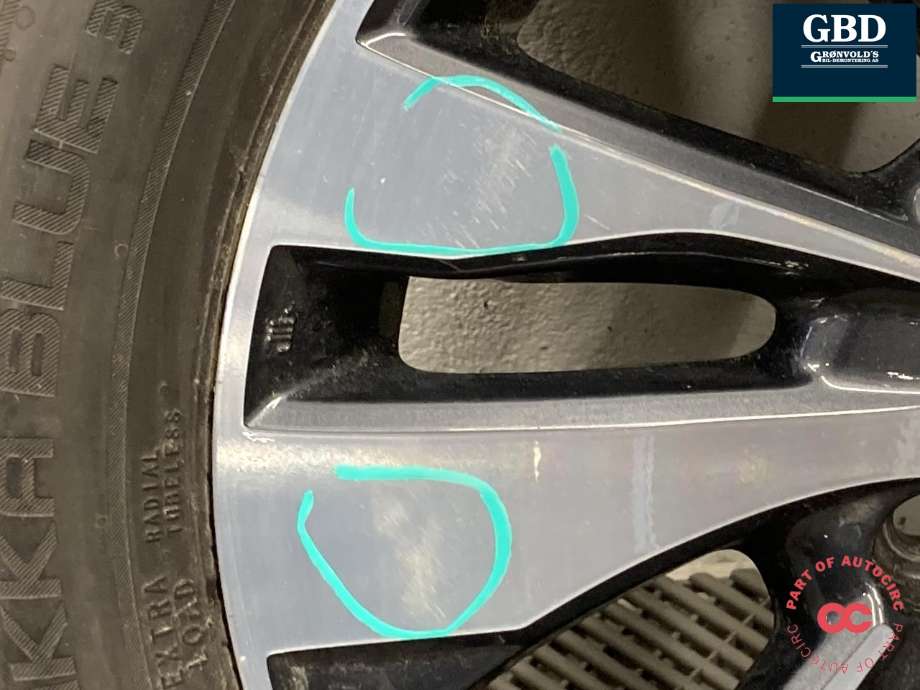 Hjulsett aluminium sommer til Suzuki SX4 S-CROSS 2013-->> (Type II)  (NOKIAN|HAKKA BLUE 3. PROD 2024|215/55R17|17X6.5J ET50)
